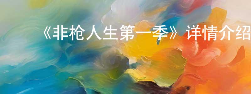﻿蔡云丰发布﻿《非枪人生第一季》详情介绍_非枪人生第一季已完结在线观看_非枪人生第一季迅雷下载_日漫